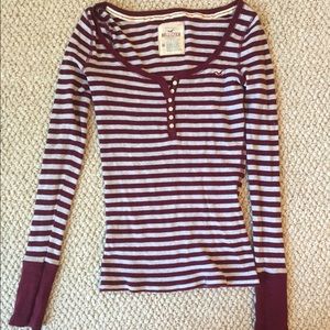 long sleeve hollister top