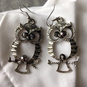 owl earrings