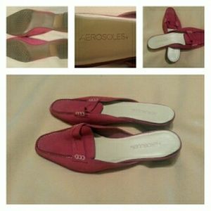 ❎ON HOLD❎ Pink Suede Aerosol shoes