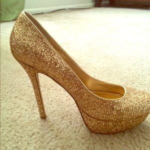 Bakers glitter heel