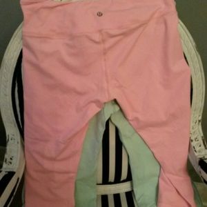 Lululemon cropped wunder under pants