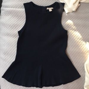 Banana republic peplum top