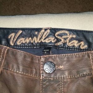 Vanilla Star Vegan Leather Pants