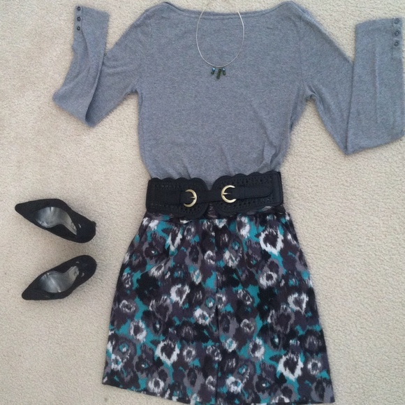 Express Dresses & Skirts - Flower Skirt