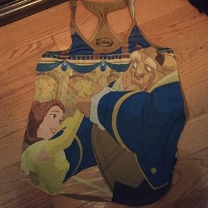 Beauty and the beast tank top