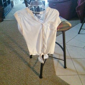 White country chic blouse