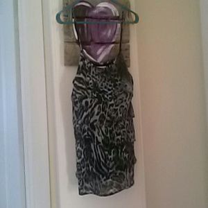 New York & Company leopard tank