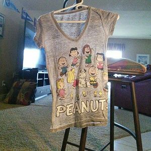 Charlie brown see-through top