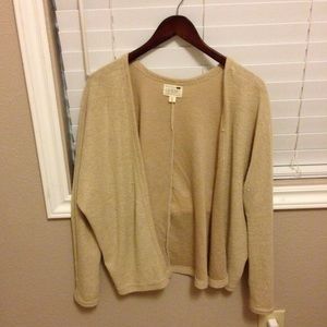 LA hearts tan cardigan
