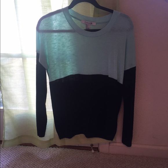 2 tone sweater
