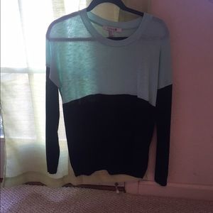 2 tone sweater