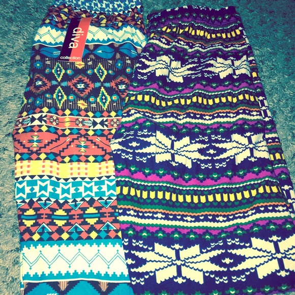 Printed leggings