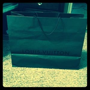 Louis Vuitton bag.
