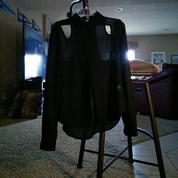 Cute black blouse