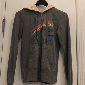 Billabong Hoodie with Sherpa Lined Hood