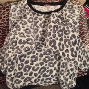 Size large juicy couture sweatshirt short
