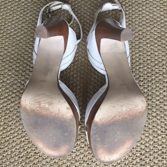 Marc Fisher Shoes - Marc Fisher Ankle Strap Sandals | White Marc Fisher Shoes - Marc Fisher Ankle Strap Sandals | White