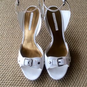 Marc Fisher Shoes - Marc Fisher Ankle Strap Sandals | White Marc Fisher Shoes - Marc Fisher Ankle Strap Sandals | White