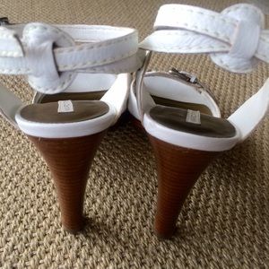 Marc Fisher Shoes - Marc Fisher Ankle Strap Sandals | White Marc Fisher Shoes - Marc Fisher Ankle Strap Sandals | White