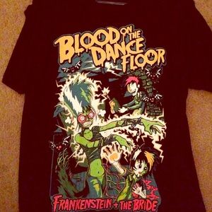 T shirt blood on the dance floor