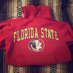 Florida State University (FSU) maroon hoodie