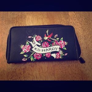 Ed Hardy wallet!