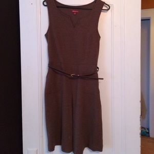 Brown sleeveless Merona dress