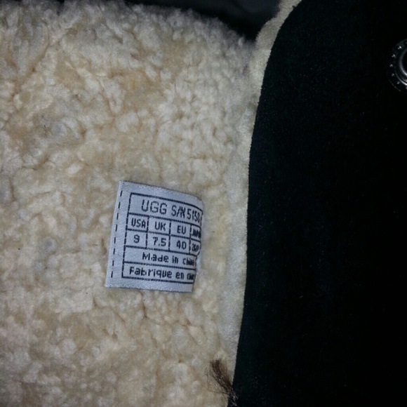 Authentic ugg tall lace up boots