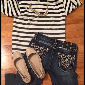 Girls Miss me jeans sz. 14 could fit a 00