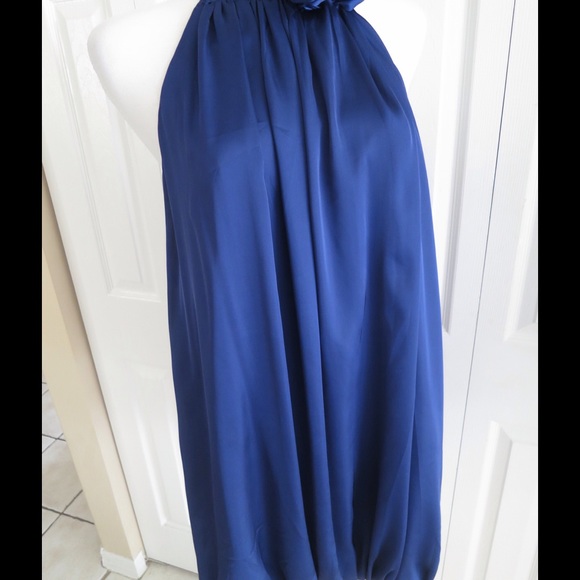 Navy Blue Charlotte Russe Dress - Picture 2 of 3