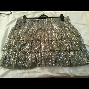 Express Sequin skirt