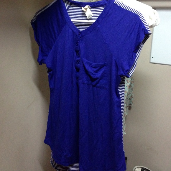 Blue stripped shirt