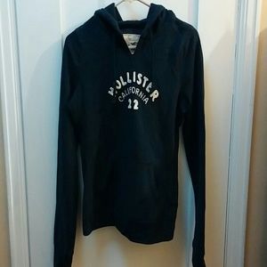 Navy Hollister Hoodie