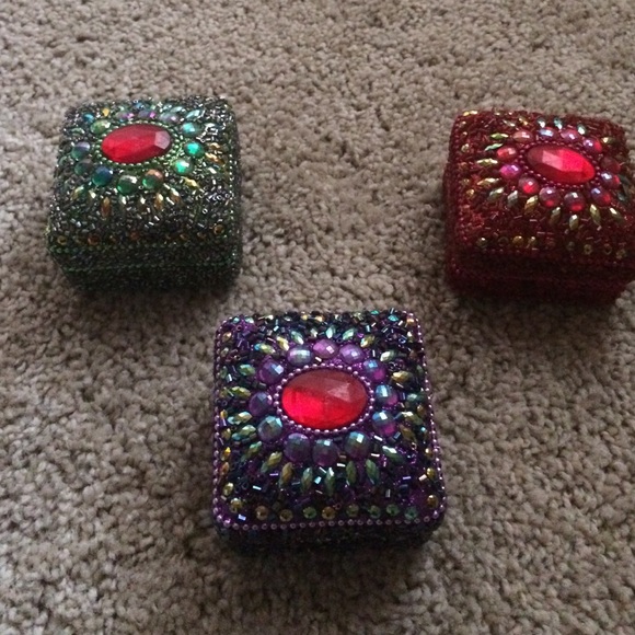 Set of 3 Jewelry Holders