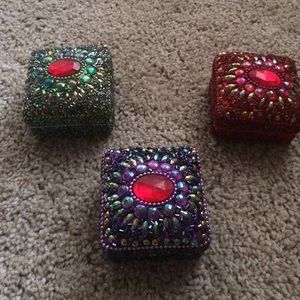 Set of 3 Jewelry Holders
