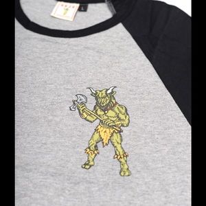 Mentaur baseball tee dojo shredboards all sizes