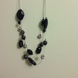 Charming Charlie black necklace