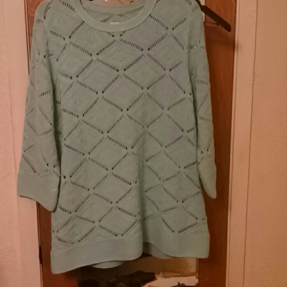 Light blue sweater
