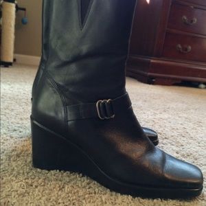 Leather boots NINE WEST
