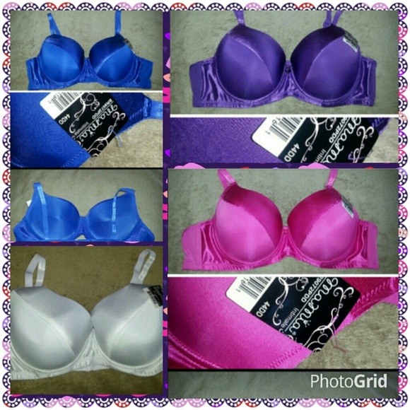 Bundle Set of 4 Satin 44DD bras for leeanns86.