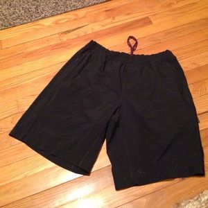 Mens lululemon black shorts