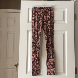 Floral leggings