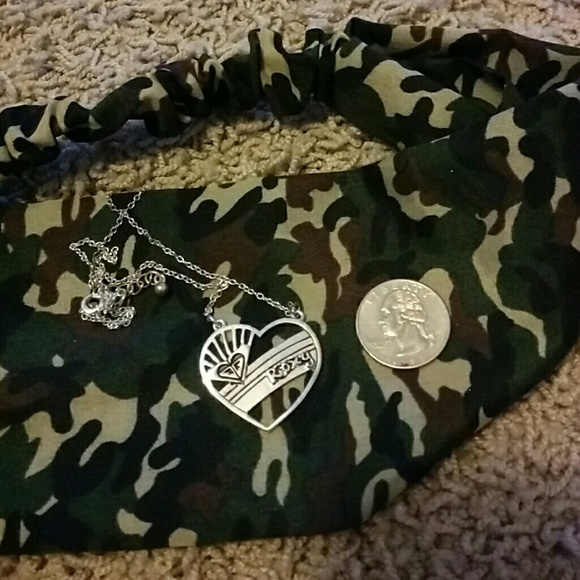 Roxy heart necklace