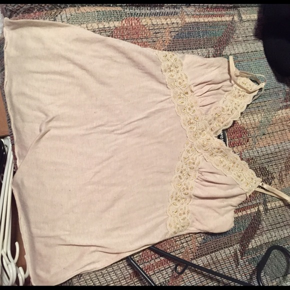 Tan tank top - Picture 1 of 2