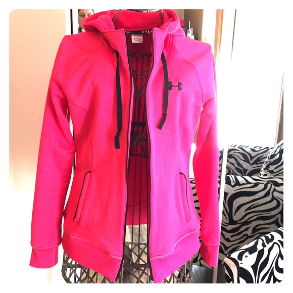 Under armor zip up sweat jacket. Small.