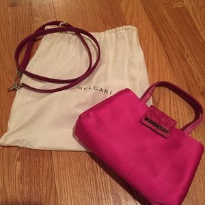 Bulgari Satin Evening Bag