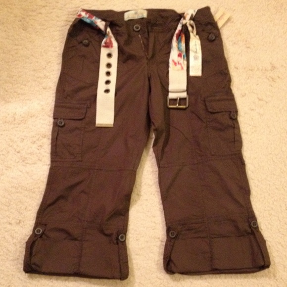 American Rag Chocolate Capri Pants - NWT