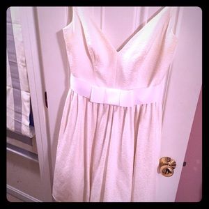 Adorable cream dress.