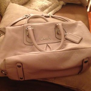 Baby pink Coach bag!
