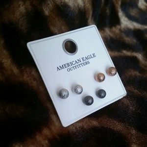 AEO Stud Earrings - 3 pairs!